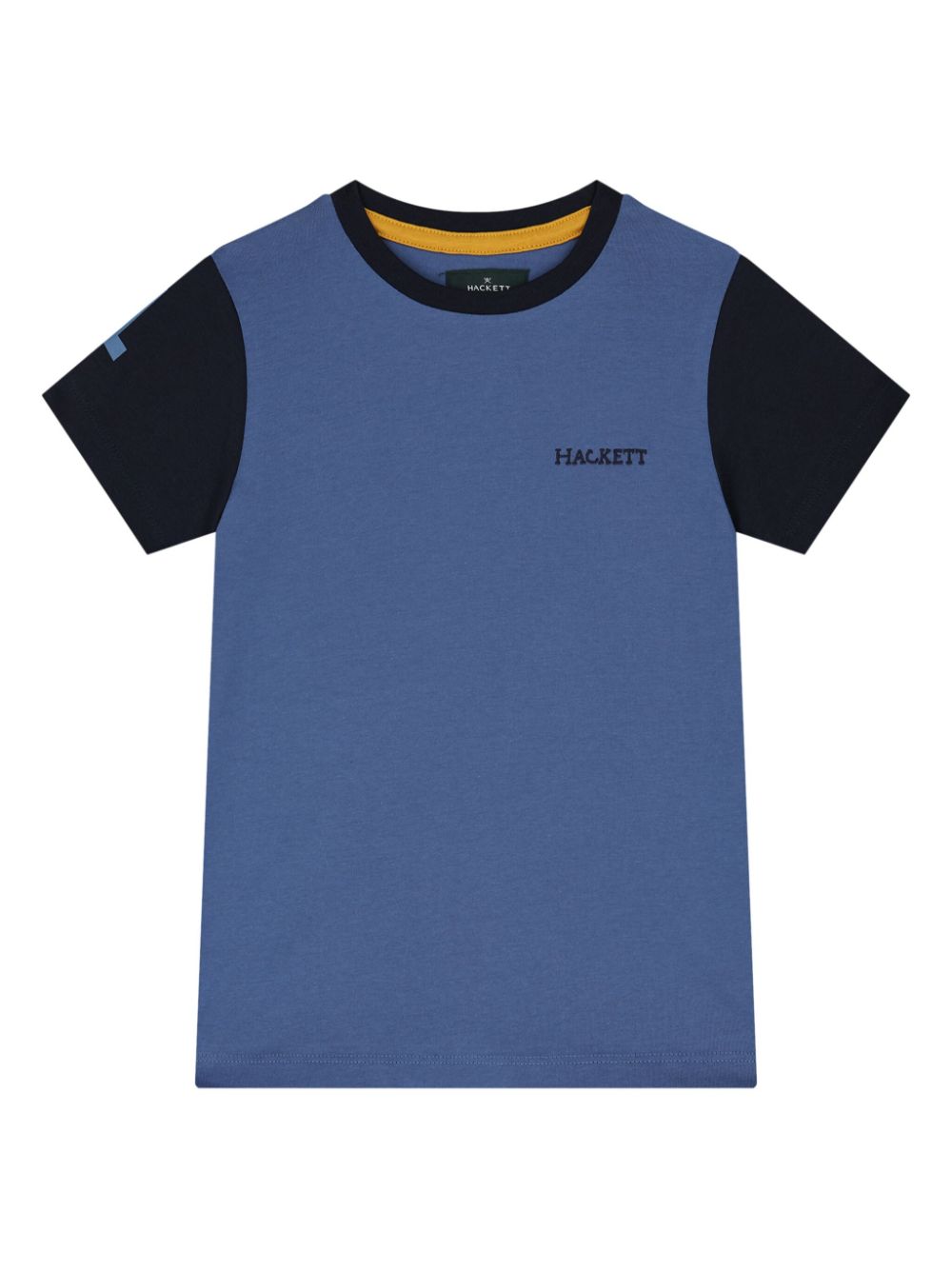 Hackett Kids logo-embroidered T-shirt - Blue von Hackett Kids