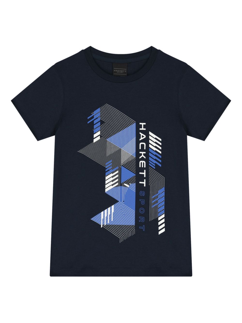 Hackett Kids logo-print T-shirt - Blue von Hackett Kids