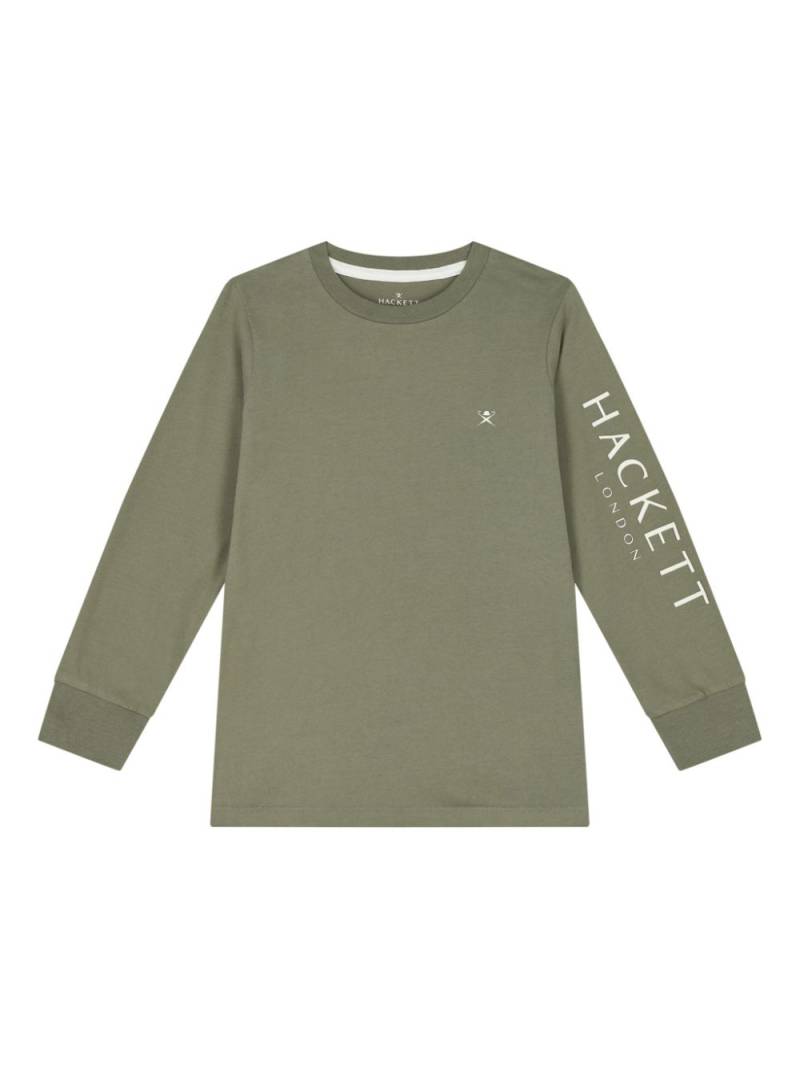 Hackett Kids logo-print T-shirt - Green von Hackett Kids