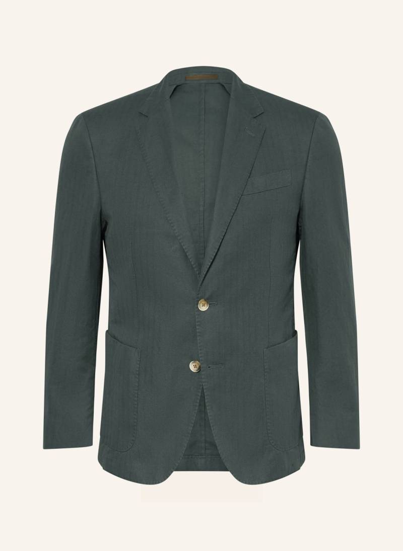 Hackett London Anzugsakko Extra Slim Fit Mit Leinen gruen von Hackett London