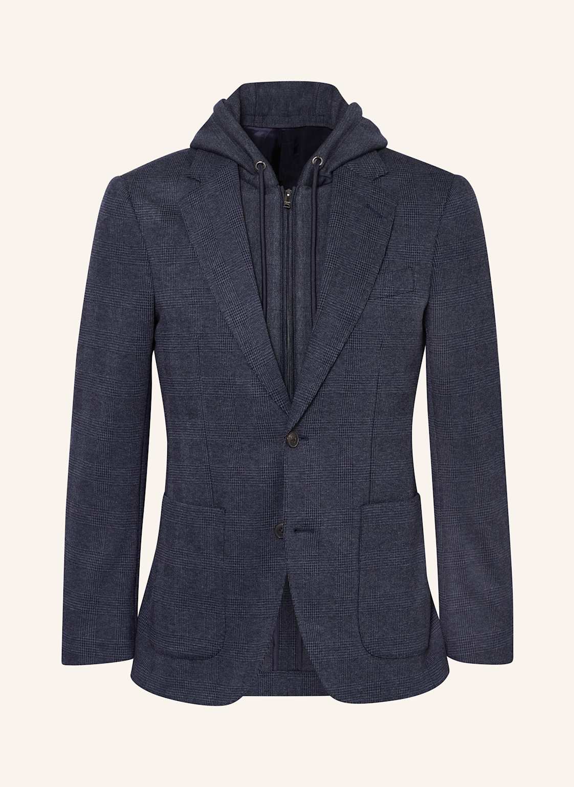 Hackett London Flanellsakko Extra Slim Fit Mit Herausnehmbarer Blende blau von Hackett London