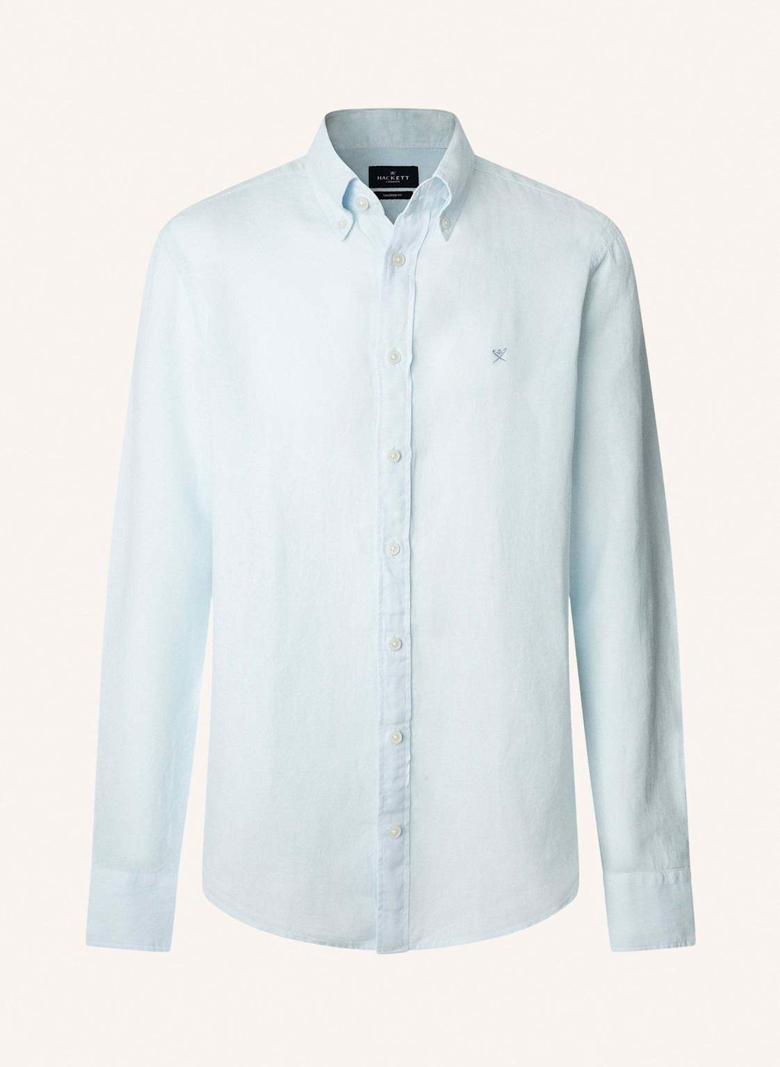 Hackett London Freizeithemd Ess Gmd Linen Brpt blau von Hackett London