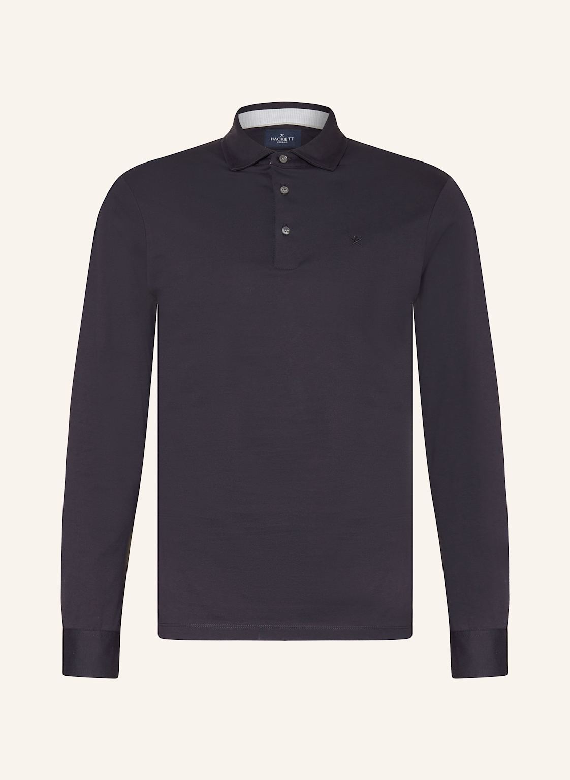 Hackett London Jersey-Poloshirt Slim Fit blau von Hackett London