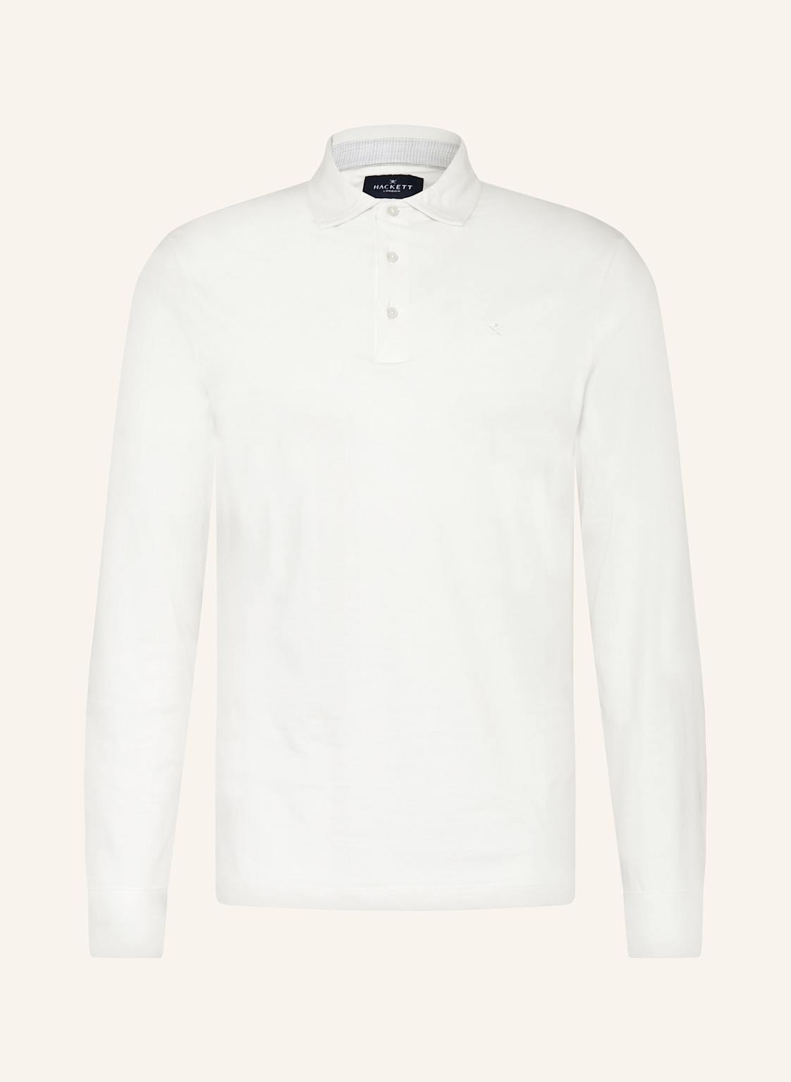 Hackett London Jersey-Poloshirt Slim Fit weiss von Hackett London