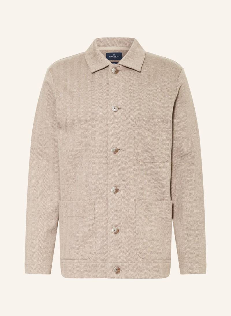 Hackett London Overjacket beige von Hackett London