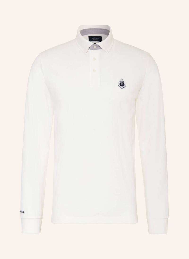 Hackett London Piqué-Poloshirt Classic Fit weiss von Hackett London