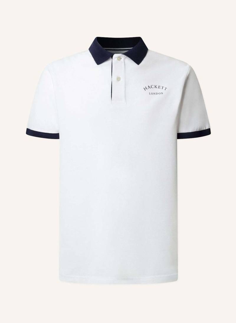 Hackett London Poloshirt Heritage Ess Polo weiss von Hackett London