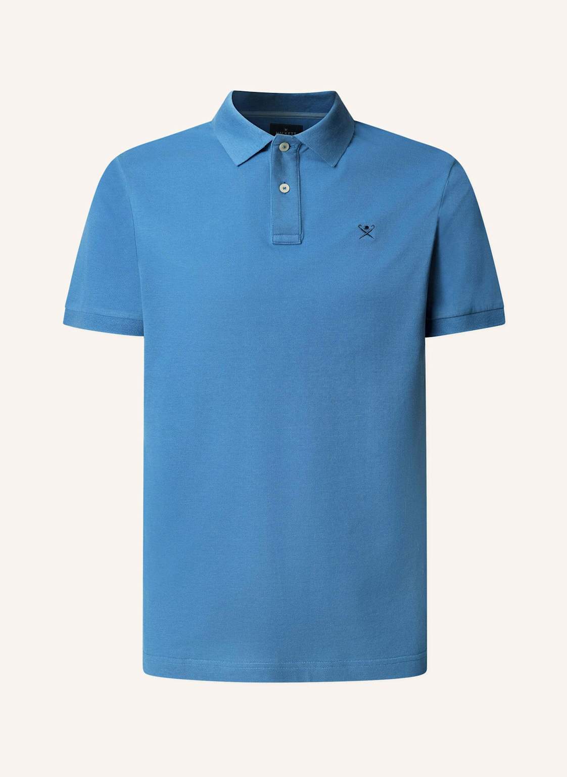 Hackett London Poloshirt Slim Fit Logo blau von Hackett London