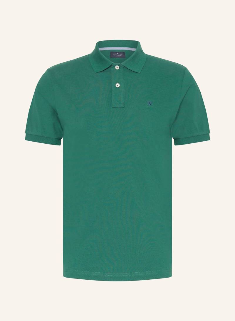 Hackett London Poloshirt Slim Fit Logo gruen von Hackett London