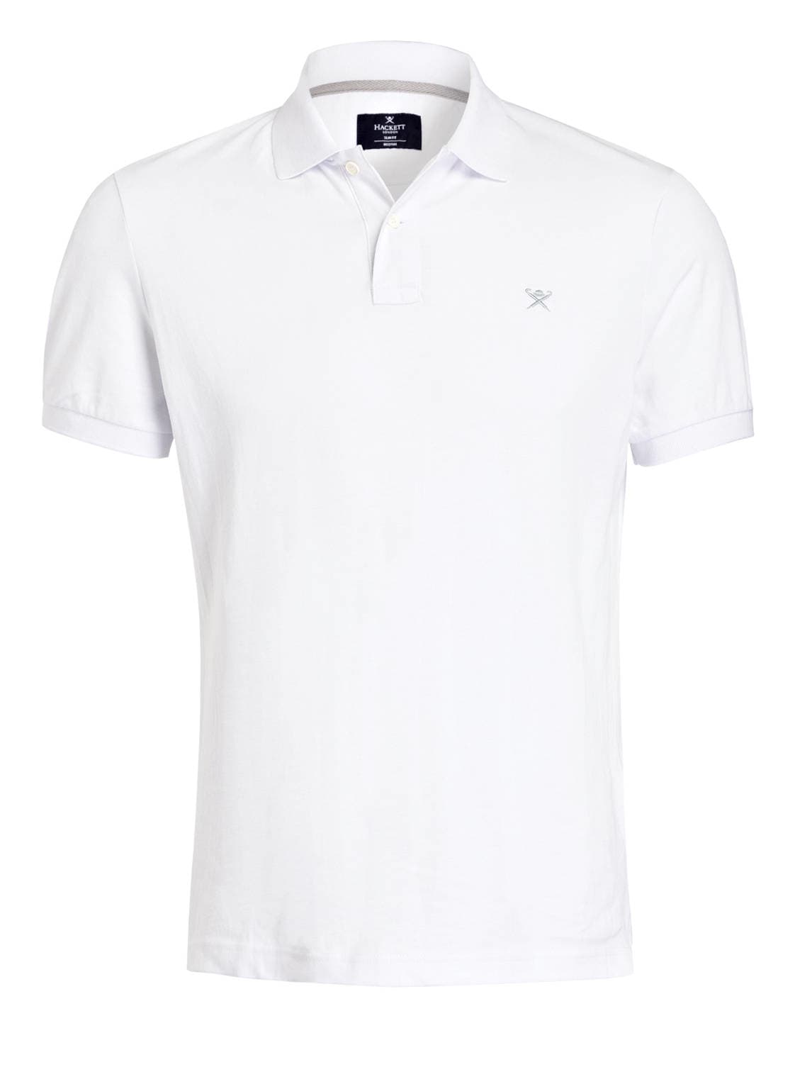 Hackett London Poloshirt Slim Fit Logo weiss von Hackett London