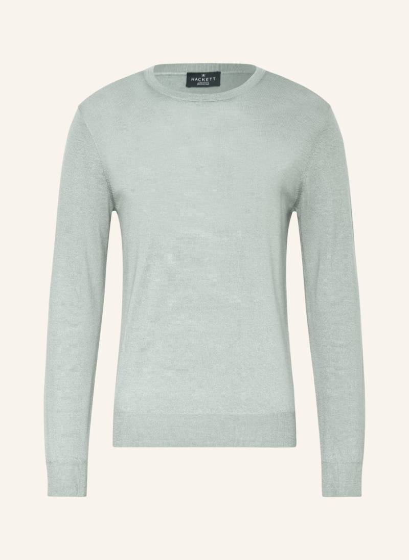 Hackett London Pullover Aus Merinowolle blau von Hackett London