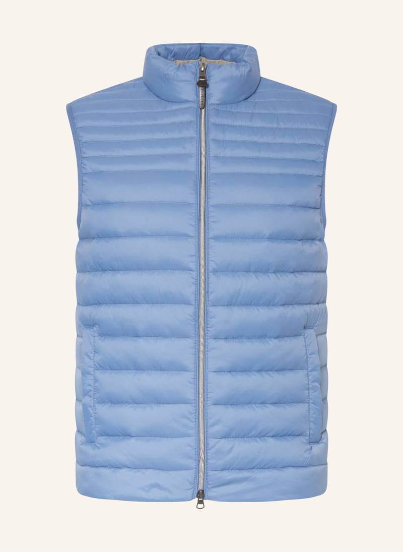 Hackett London Steppweste blau von Hackett London