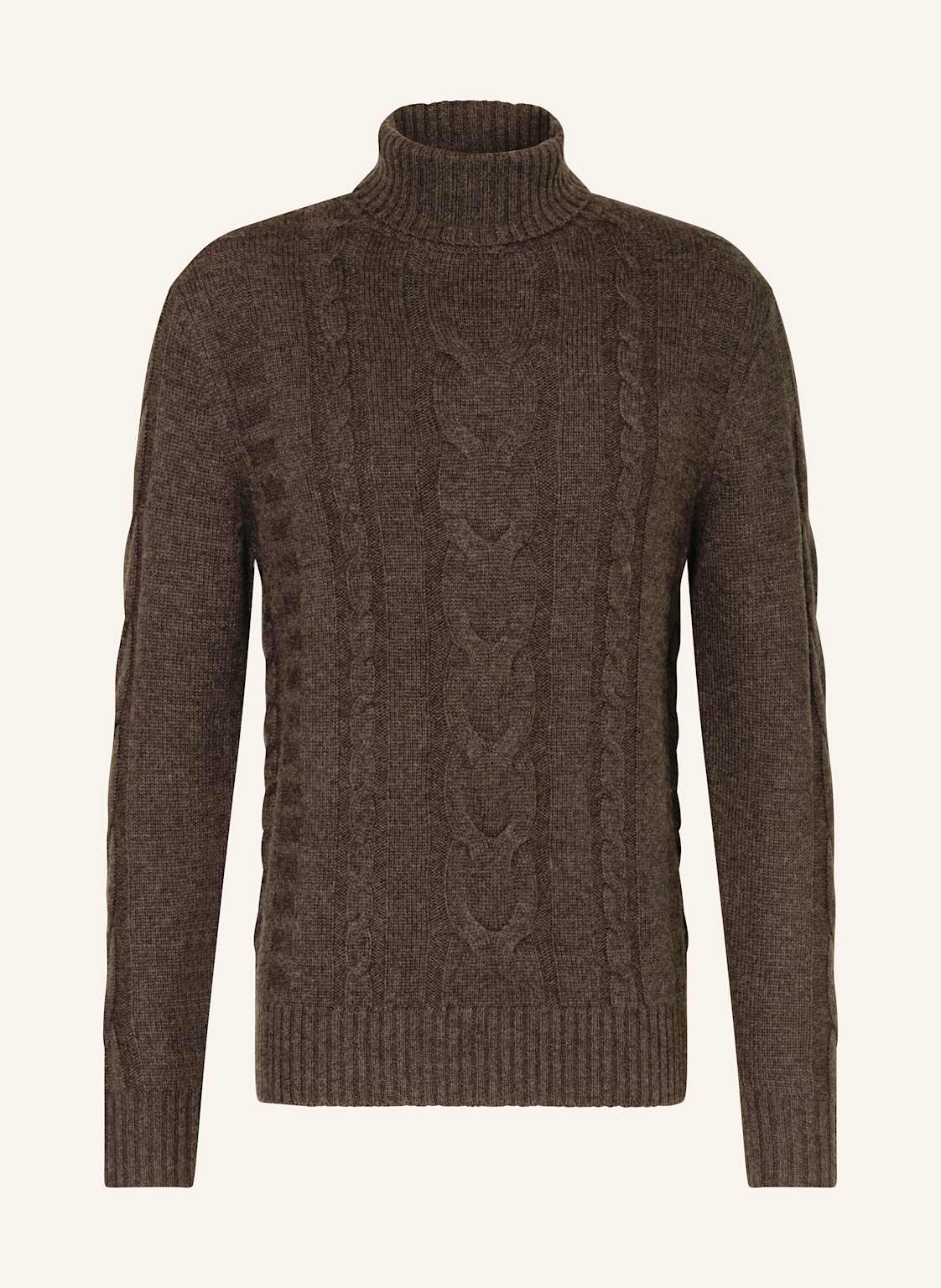 Hackett London Rollkragenpullover braun von Hackett London