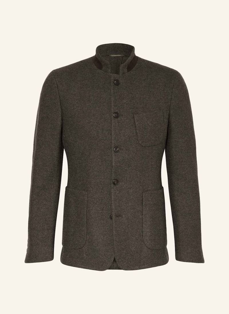 Hackett London Sakko Oktober Extra Slim Fit gruen von Hackett London