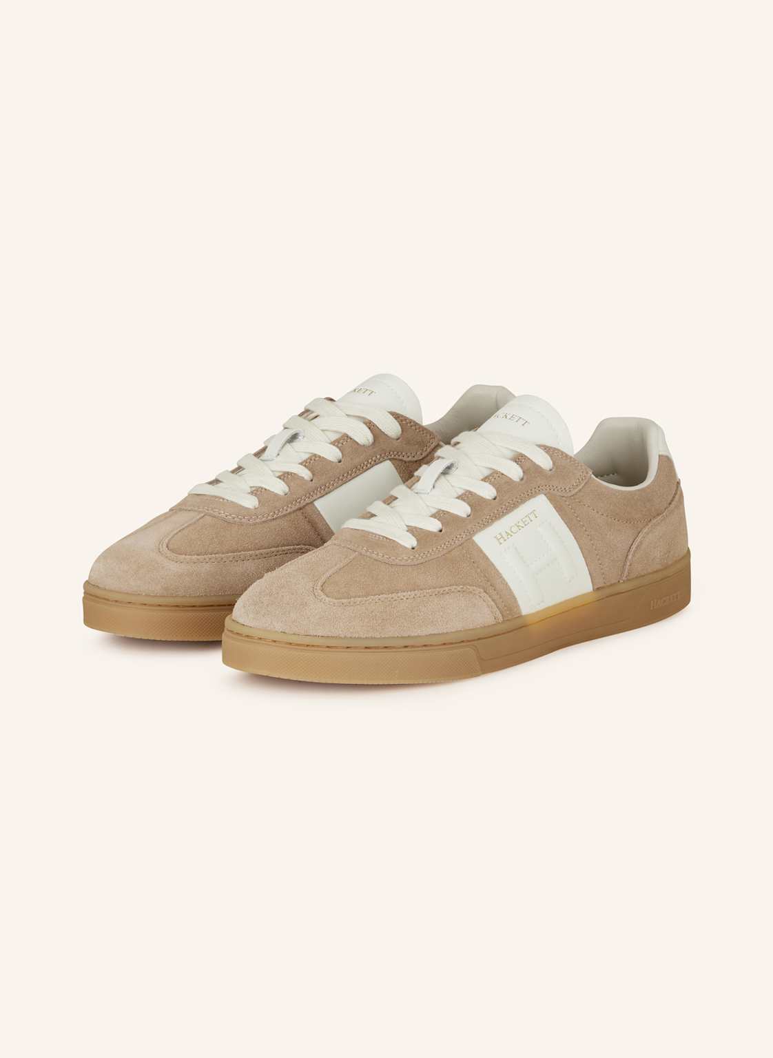 Hackett London Sneaker Harper Heritage beige von Hackett London