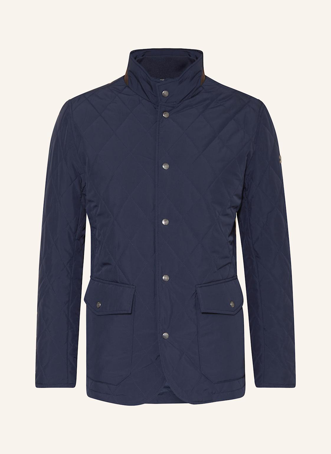 Hackett London Steppjacke Mit Blende blau von Hackett London