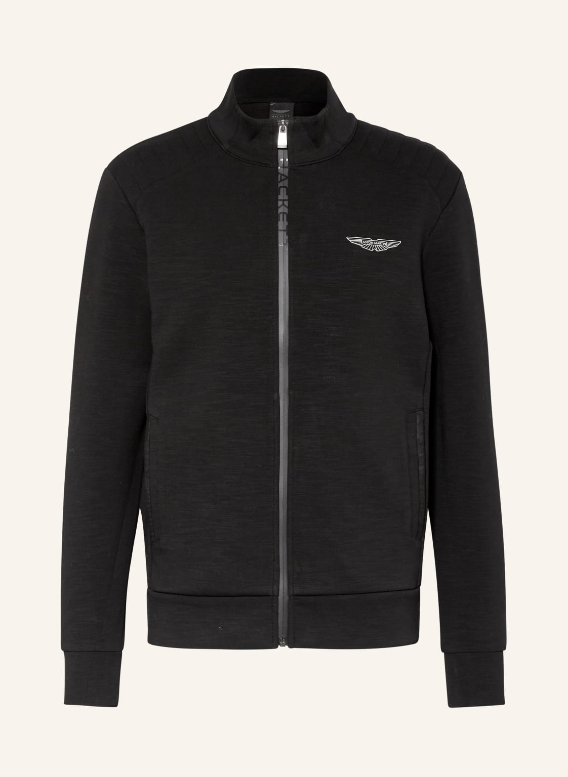 Hackett London Sweatjacke Amr schwarz von Hackett London