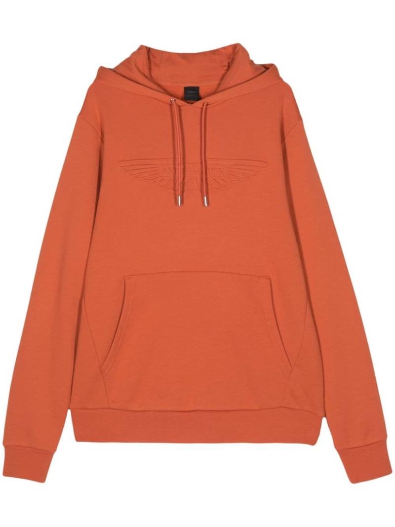 Hackett Aston Martin logo embossed hoodie - Orange von Hackett