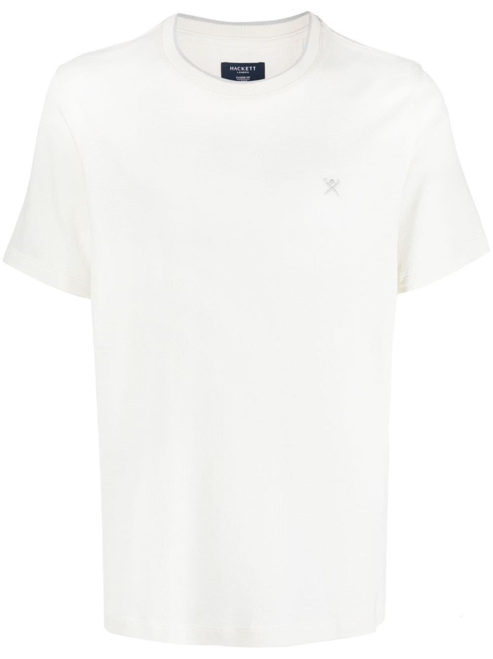 Hackett embroidered-logo cotton T-Shirt - White von Hackett