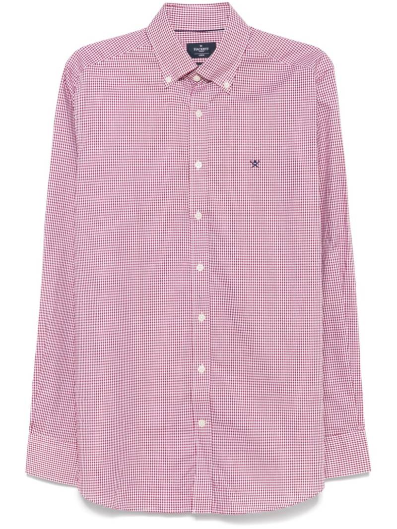 Hackett gingham-check shirt - Red von Hackett