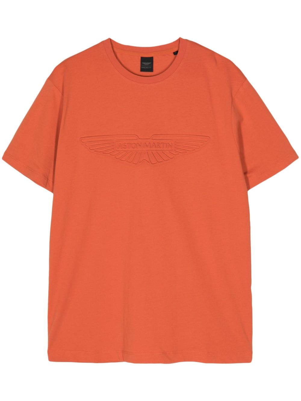 Hackett logo-appliqué T-shirt - Orange von Hackett