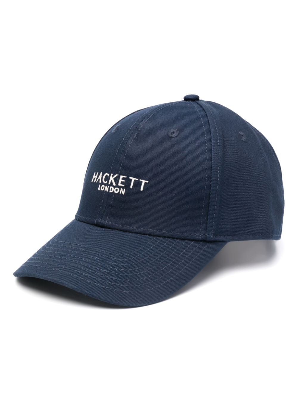Hackett logo-embroidered cotton baseball cap - Blue von Hackett