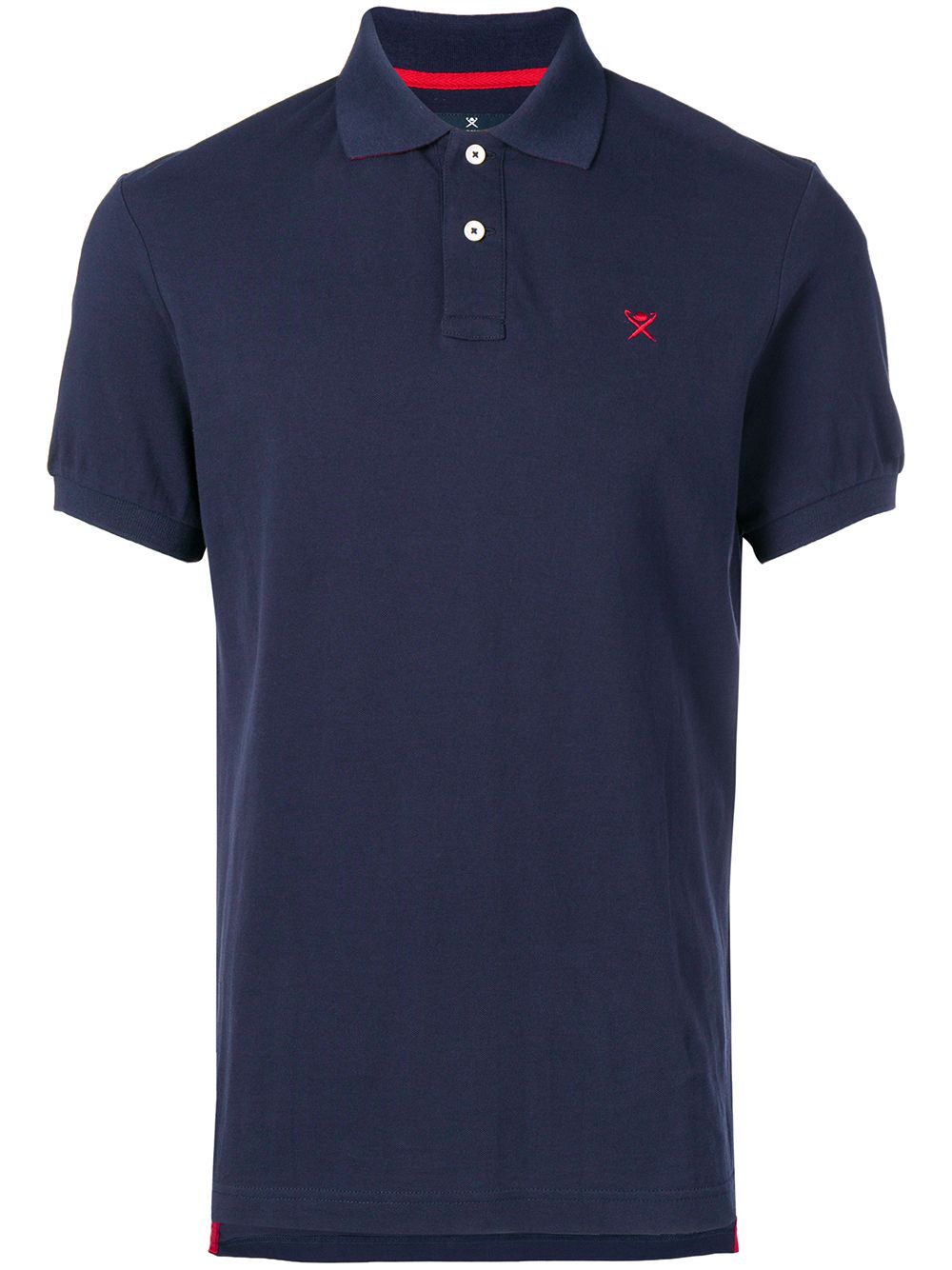 Hackett logo embroidered polo shirt - Blue von Hackett