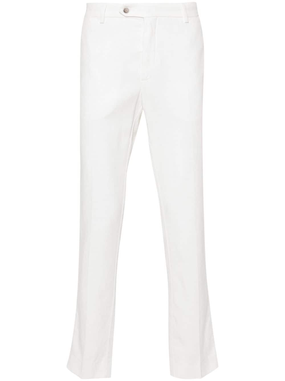 Hackett logo-patch trousers - Neutrals von Hackett