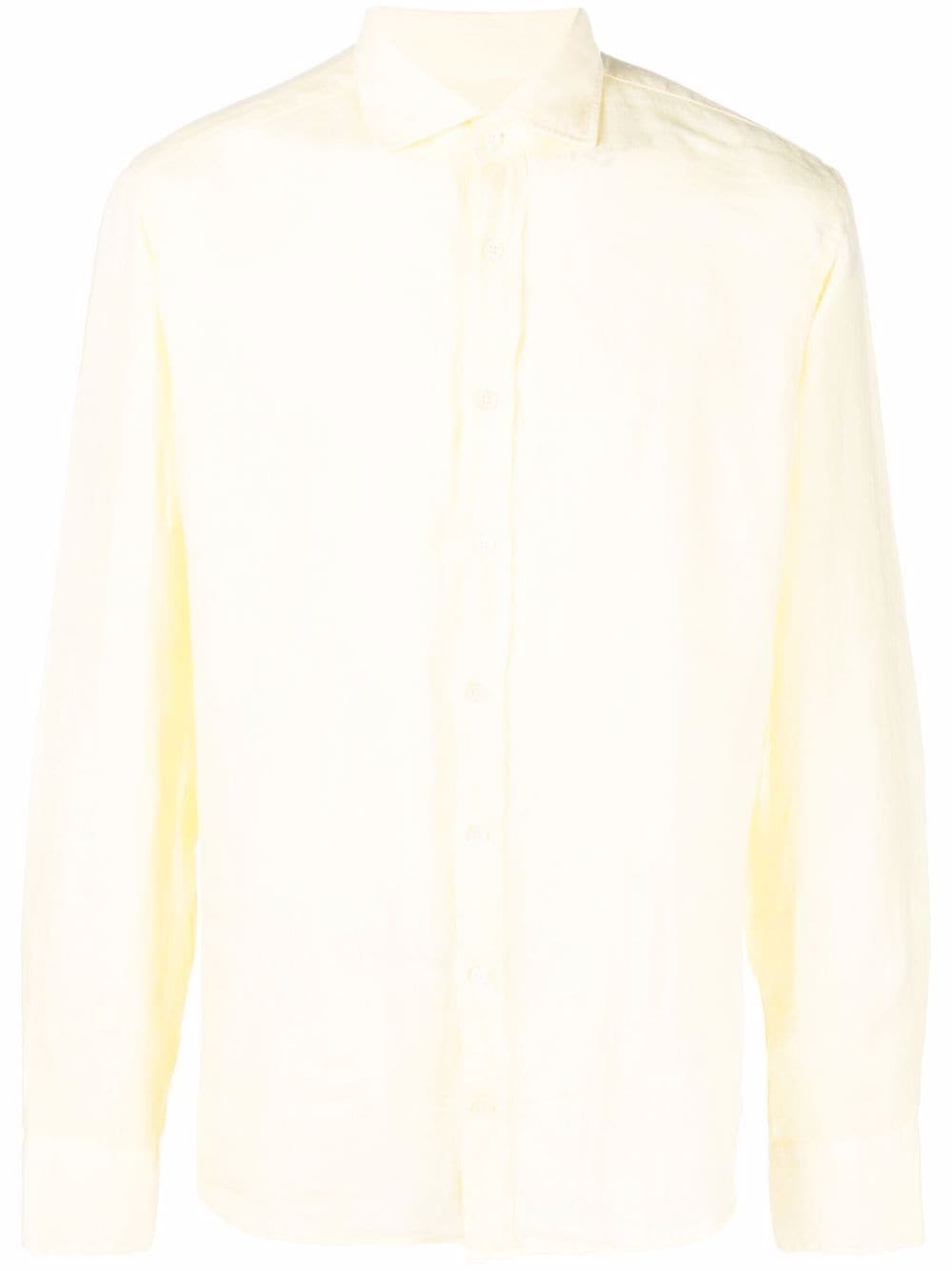 Hackett plain button-down shirt - Yellow von Hackett