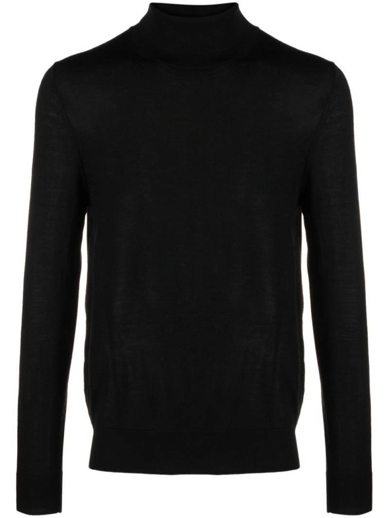 Hackett roll-neck wool-blend jumper - Black von Hackett