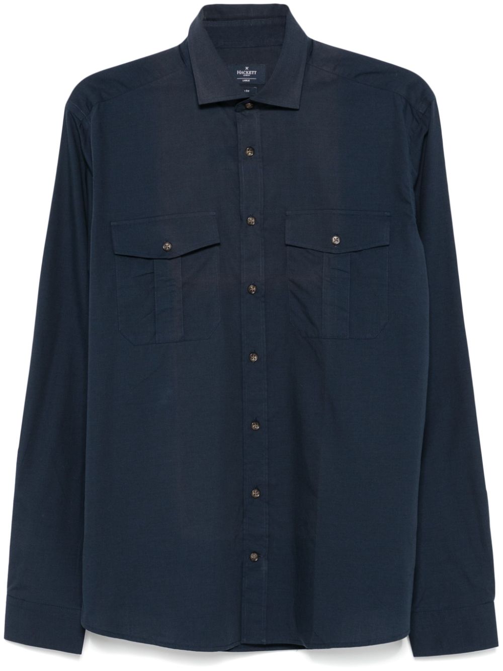 Hackett twill shirt - Blue von Hackett