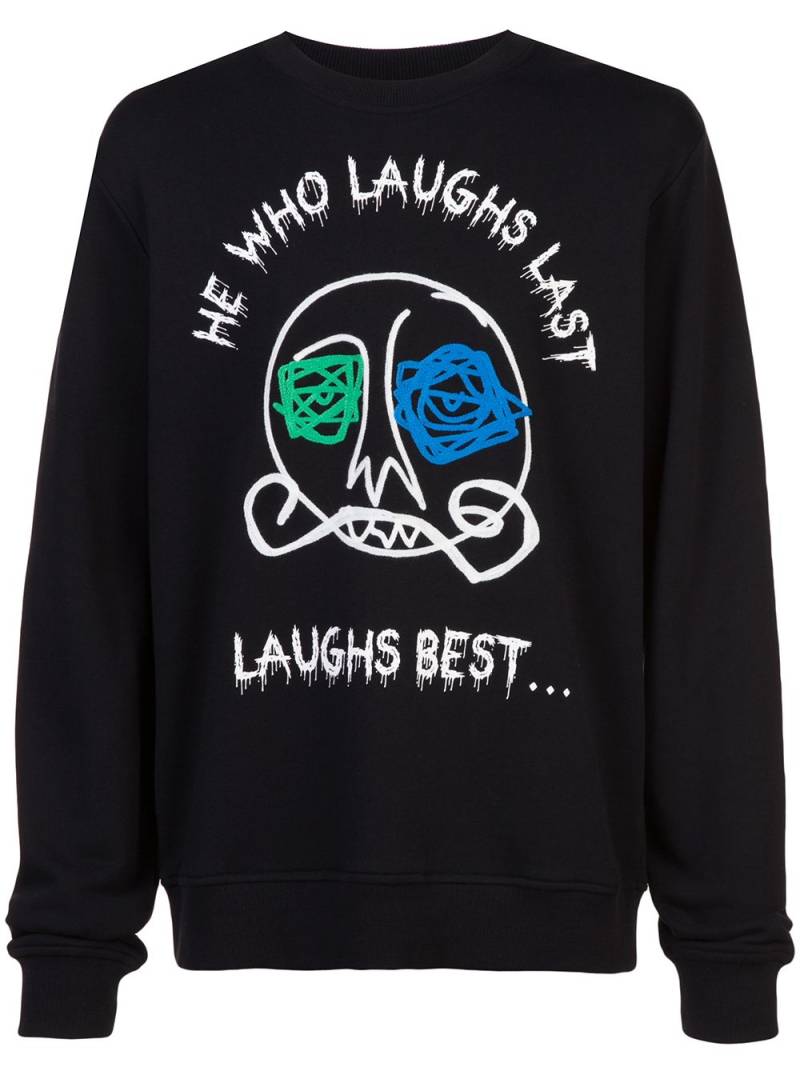 Haculla Last Laught sweatshirt - Black von Haculla