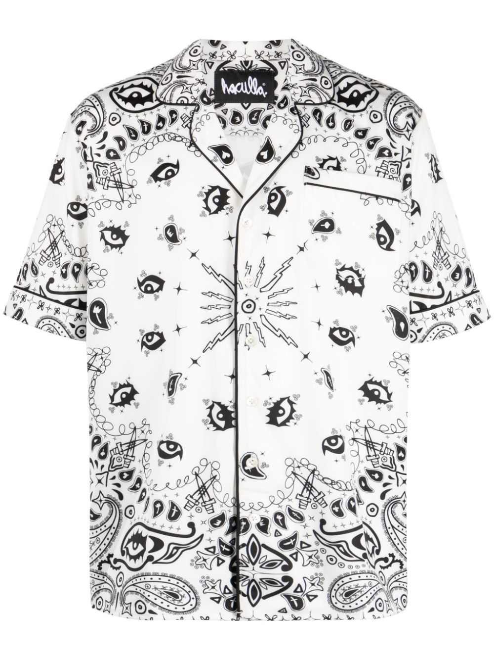 Haculla paisley-print button-up shirt - White von Haculla