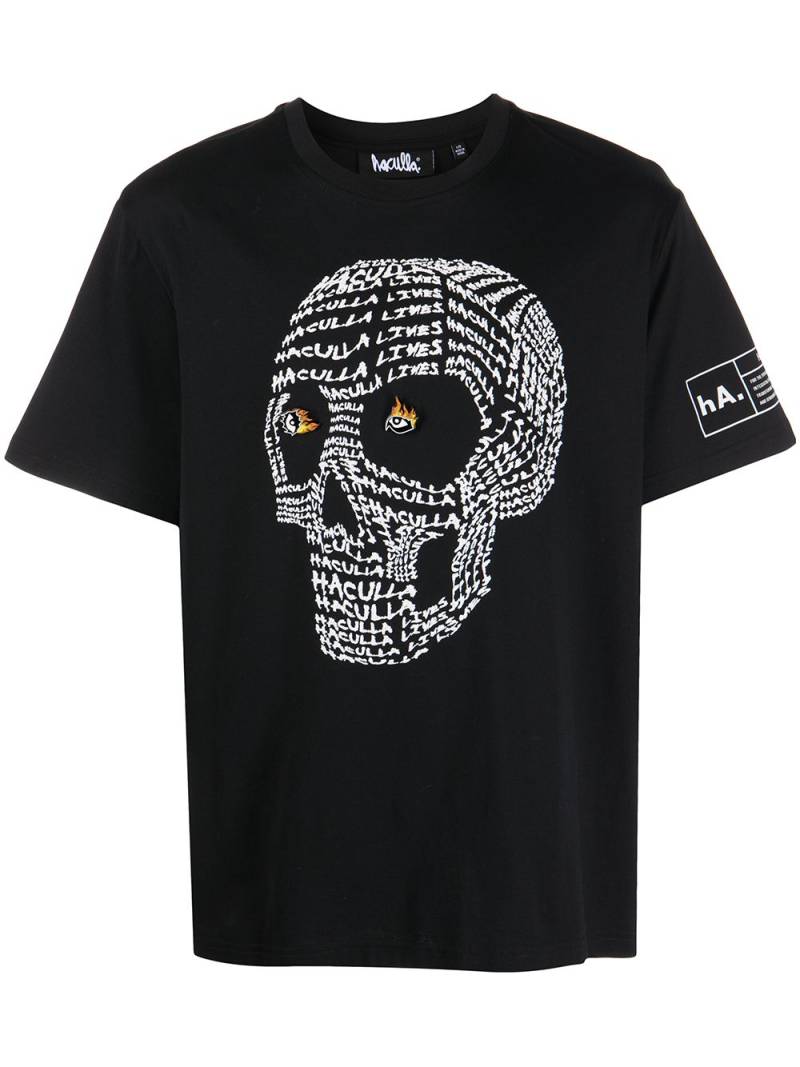 Haculla skull-print T-shirt - Black von Haculla