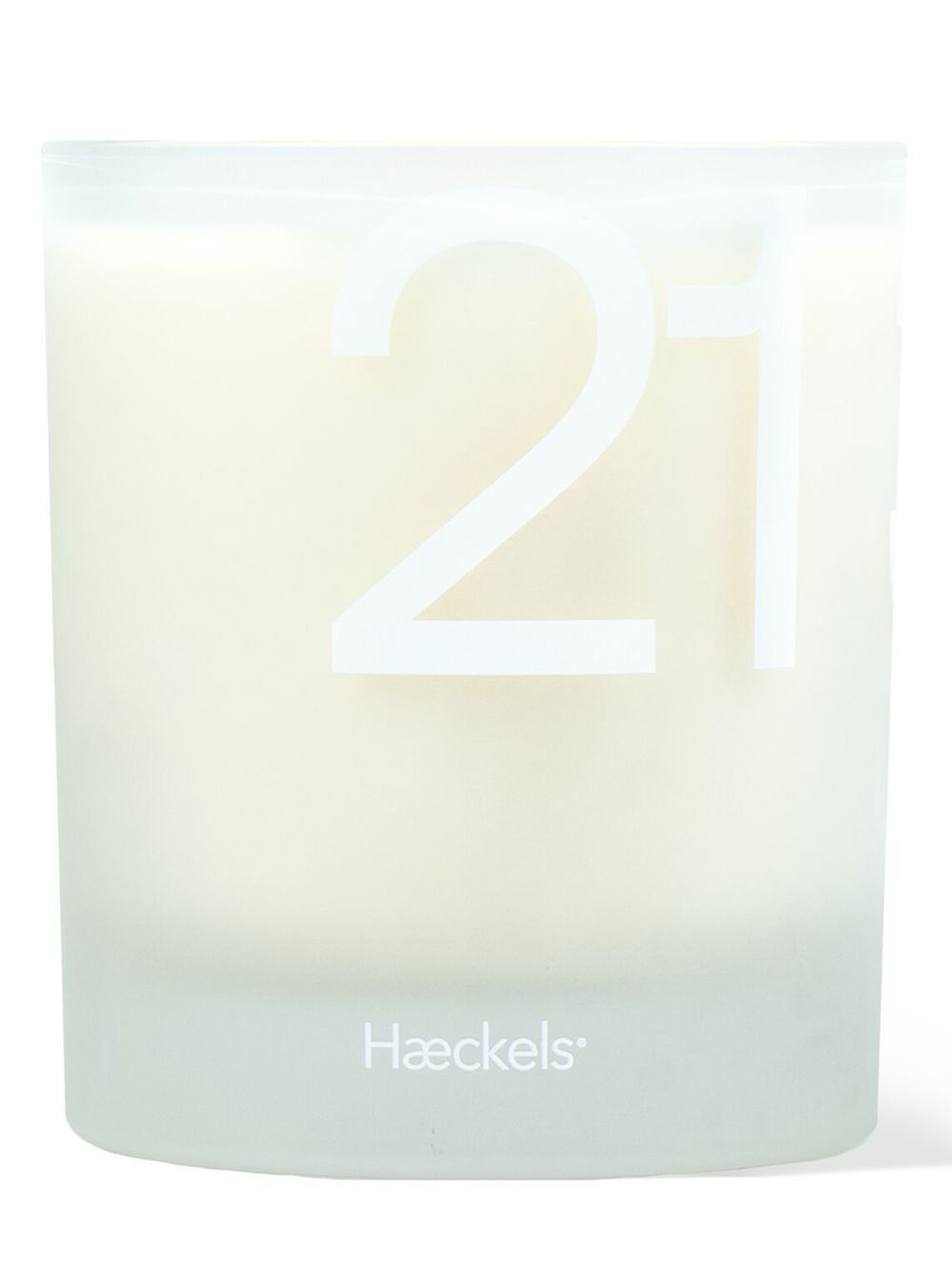 Haeckels Pegwell candle (240g) - White von Haeckels