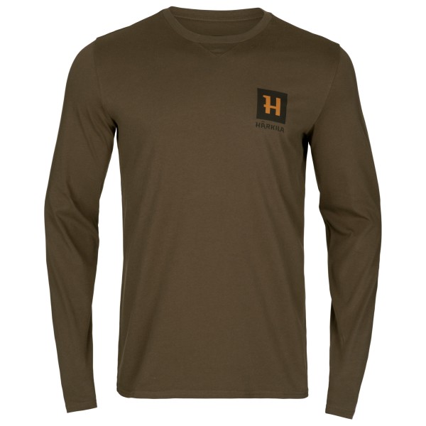 Härkila - Gorm Langarmshirt - Longsleeve Gr 3XL;4XL;L;M;S;XL;XXL braun von Härkila