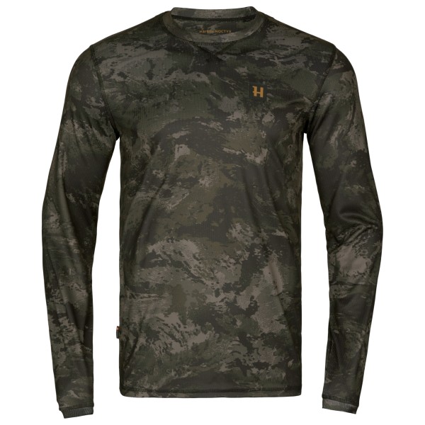 Härkila - Noctyx Camo Langarmshirt - Longsleeve Gr L;M;XL;XXL oliv von Härkila