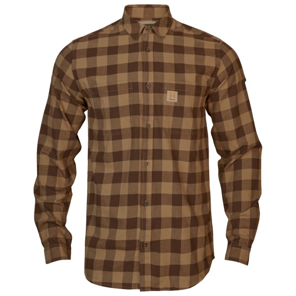 Härkila - Scandinavian L/S Shirt - Hemd Gr 3XL;4XL;L;M;XL;XXL braun;schwarz Härkila - Scandinavian L/S Shirt - Hemd Gr 3XL;4XL;L;M;XL;XXL braun;schwarz von Härkila