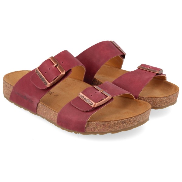 Haflinger - Andrea - Sandalen Gr 40 braun/rot von Haflinger