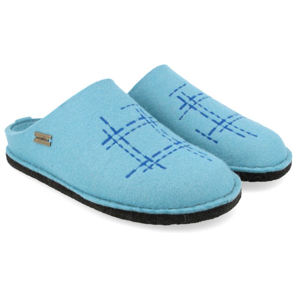 Haflinger - Crossroad - Hüttenschuhe Gr 37 blau von Haflinger