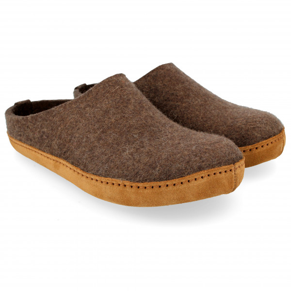 Haflinger - Emil's Toffel - Hüttenschuhe Gr 36 braun von Haflinger