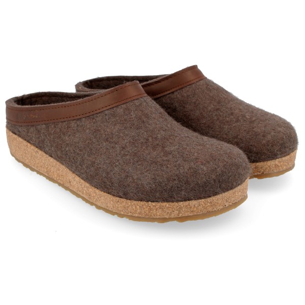 Haflinger - Grizzly Torben - Hüttenschuhe Gr 43 braun von Haflinger