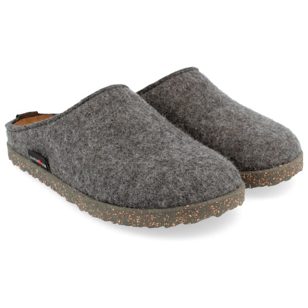 Haflinger - Manhattan - Hüttenschuhe Gr 39 grau von Haflinger