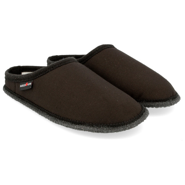 Haflinger - Pantoffel Cotty - Hüttenschuhe Gr 37 schwarz von Haflinger