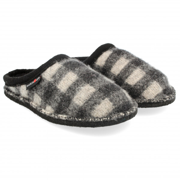 Haflinger - Plaid - Hüttenschuhe Gr 39 grau von Haflinger