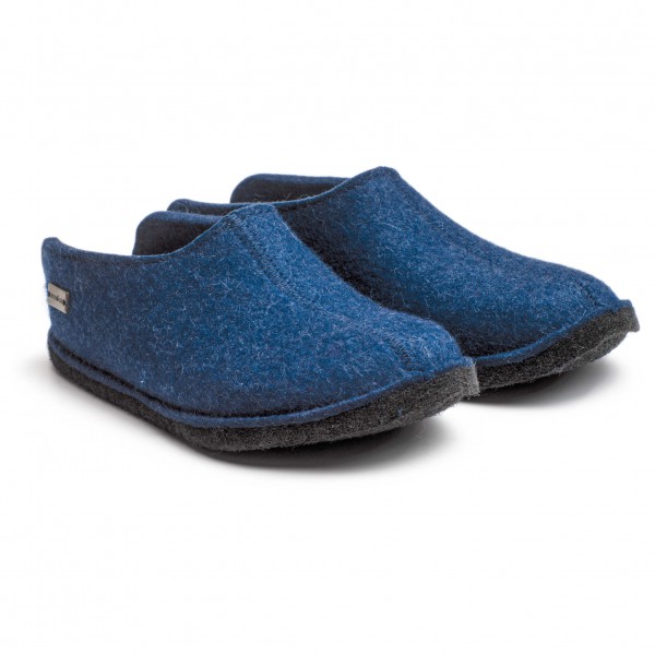 Haflinger - Smily - Hüttenschuhe Gr 36 blau von Haflinger