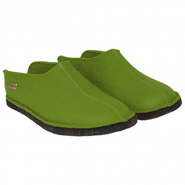 Haflinger - Smily - Hüttenschuhe Gr 43 oliv von Haflinger