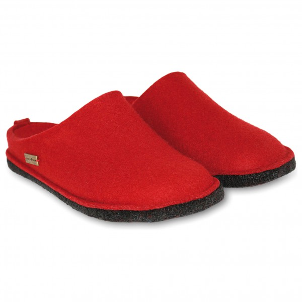 Haflinger - Soft - Hüttenschuhe Gr 38 rot von Haflinger