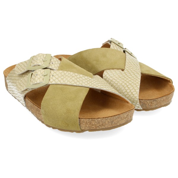 Haflinger - Women's Bio Amiga - Sandalen Gr 37;42 beige/braun von Haflinger