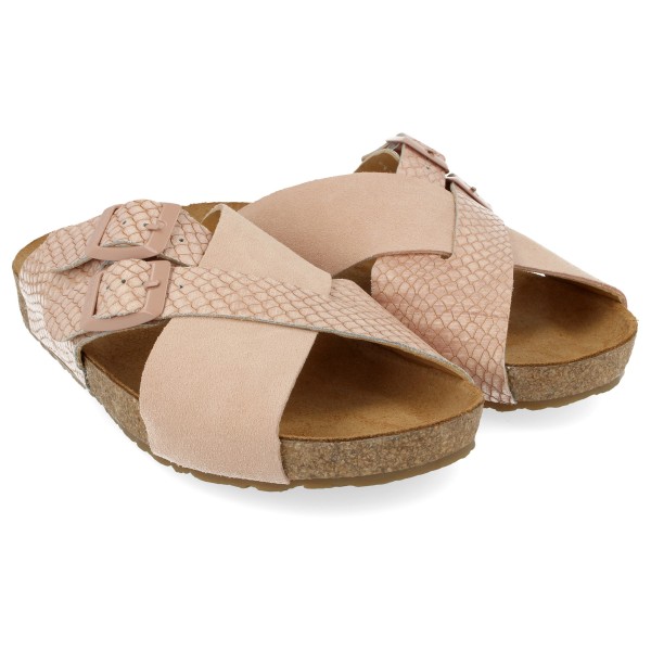 Haflinger - Women's Bio Amiga - Sandalen Gr 36 beige/braun von Haflinger